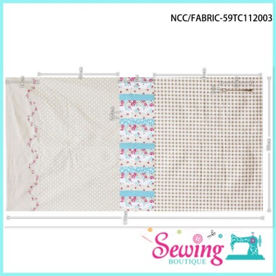 FABRIC-59TC112003 LA ROSE FRANCAISE INSPIRATION